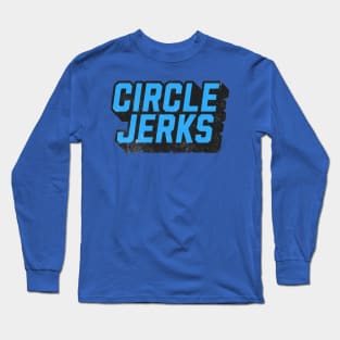 Circle Under Blue Long Sleeve T-Shirt